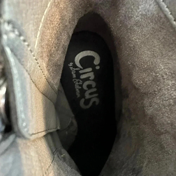 Circus by Sam Edelman grey booties frost Rollins size 6 - Picture 6 of 7